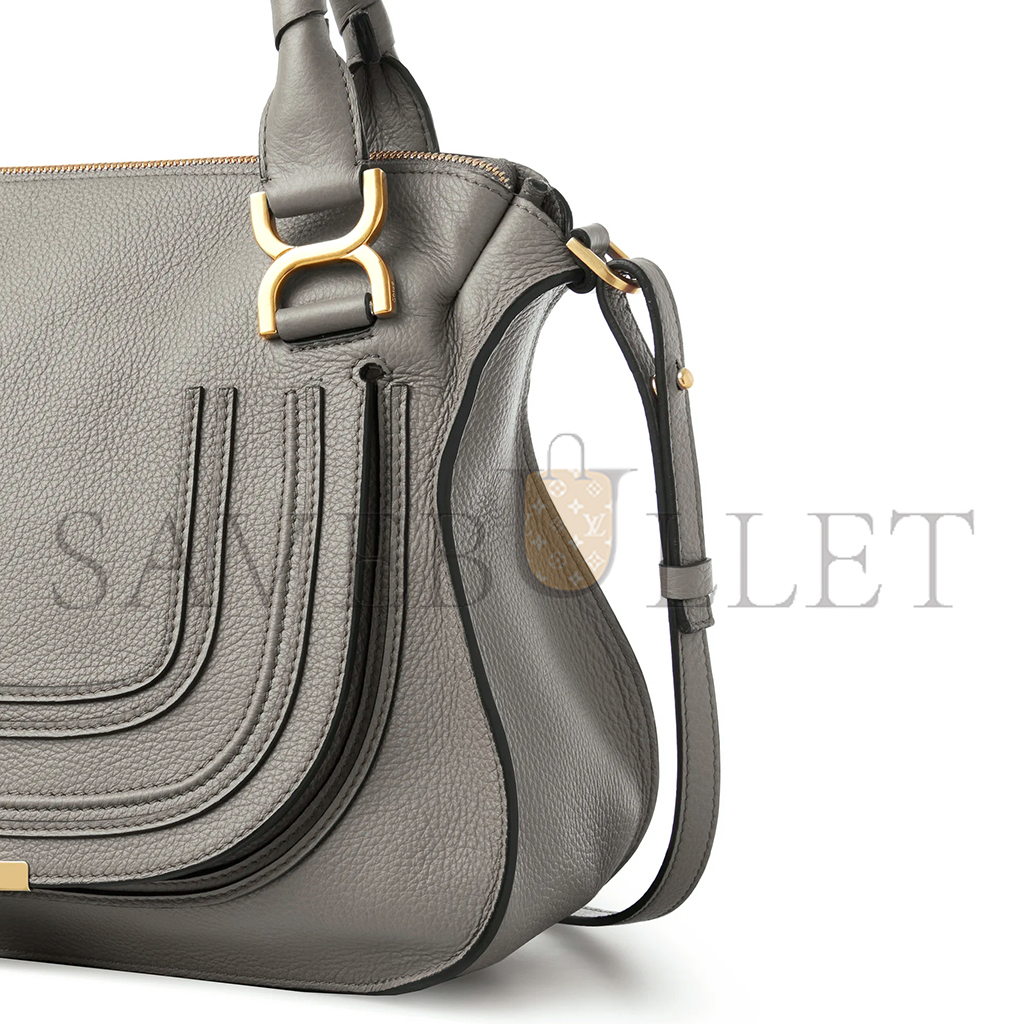 CHLOE MARCIE BAG IN GRAINED LEATHER CHC22AS660I31053 (36*28*12cm)